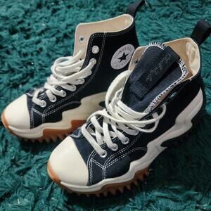 Converse Run Star Motion CX Black Gum Platform Shoes Womens Size 9